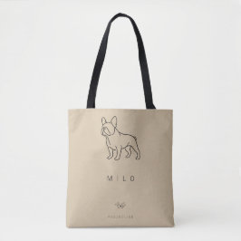 Luxus Französische Bulldogge Tote Bag | Personalis