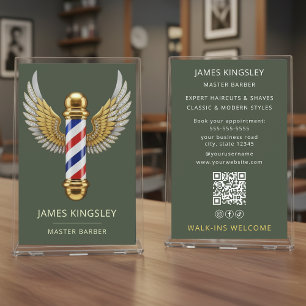 Luxus-Friseurstangen-Haarschnitt Professioneller H Flyer