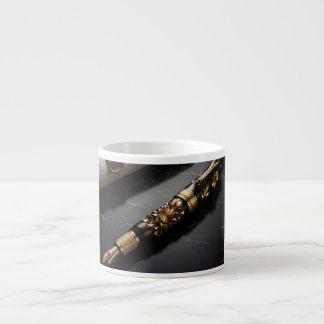 Luxus-Füllfederhalter-Kunst-Kaffeetasse Espressotasse