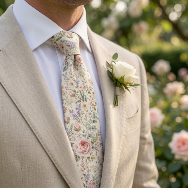Luxus-Gartenrosen-Hochzeit Krawatte (Von Creator hochgeladen)