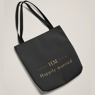 Luxus-Geschenk zur Hochzeit mit Gold-Monogramm und