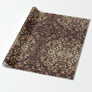 Luxus-Geschenkpapier königlich in bordeauxrot und Geschenkpapier