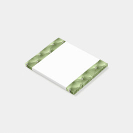 Luxus Glam Soft Sage Grüne Imitate Velvet Post-it Klebezettel