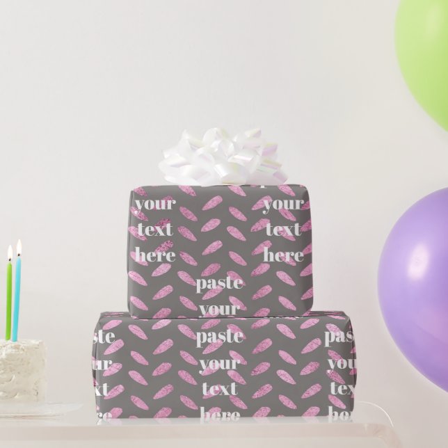 Luxus-Glitter-Abstrakt Geschenkpapier (Partygeschenke)