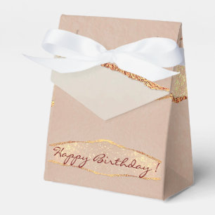 Luxus Glitzer Rose Gold Geschenkschachtel