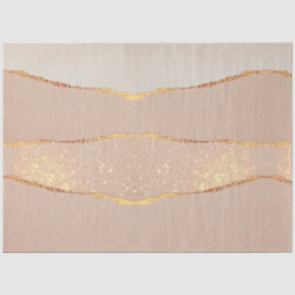 Luxus Glitzer Rose Gold Seidenpapier