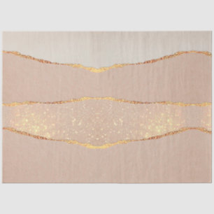 Luxus Glitzer Rose Gold Seidenpapier