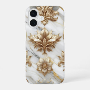 Luxus Gold Barock Phone Case iPhone 16 Hülle