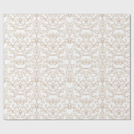 Luxus-Gold-Damask nahtlos  Geschenkpapier