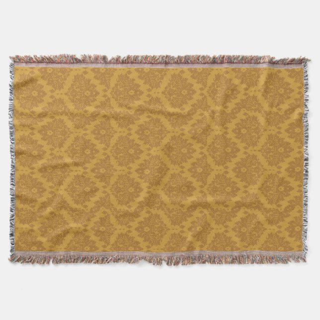 Luxus-Gold-Damaskus Decke (Vorderseite)