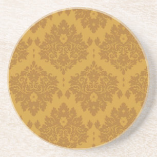 Luxus-Gold-Damaskus Untersetzer