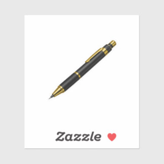 Luxus-Gold-Designer-Zeichenstift-Aufkleber Premi Aufkleber