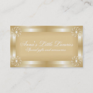 Luxus Gold Frame Business Cards Visitenkarte