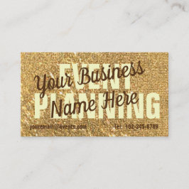 Luxus Gold Frost Glitzer Moderne Girly Visitenkarte