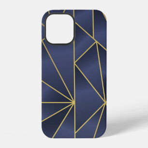 Luxus gold geometrisches nahtloses Muster iPhone 12 Hülle