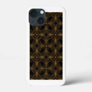 Luxus-Gold-Guilloché-Nahtloses Muster Case-Mate iPhone Hülle