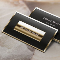Luxus Gold Label Accounting Business Card