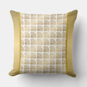 Luxus-Gold-Muschel-Design-Wurfkissen Kissen