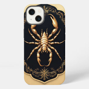 Luxus-Gold-Spinnen-Kunstwerk iPhone 13 Hülle