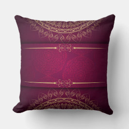 Luxus Gold Wein Decorative Kissen