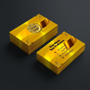 Luxus-Goldband-Geschäftskarte Visitenkarte