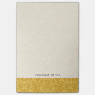 Luxus Golden Floral Tapete Post-it Klebezettel