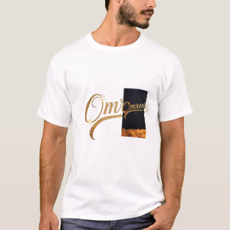 Luxus Golden "Omrani" Name T - Shirt - Premium Sta