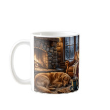 Luxus Golden Retriever Hütten Tasse