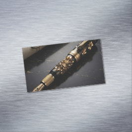 Luxus-Goldkristall-Geschäftskarte Magnetische Visitenkarte