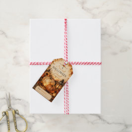 Luxus-Halloween-Geschenkanhänger-Set | Gothic Geschenkanhänger