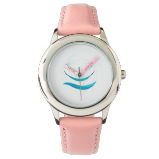 Luxus-Hängematten-Sonnenuntergangs-Logo Armbanduhr