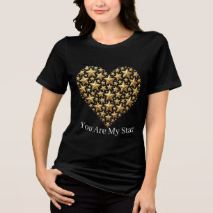 Luxus-Himmelsliebe-Grafik für T-Shirts
