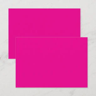 Luxus-Hot-Pink-Dankeschön-Karten Dankeskarte