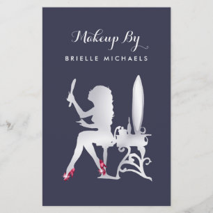 Luxus-IMITATE Silver Woman Boutique Sonderveransta Flyer