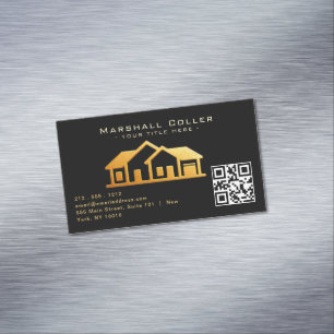 Luxus-Immobilien-Design-Magnetisch Magnetische Visitenkarte