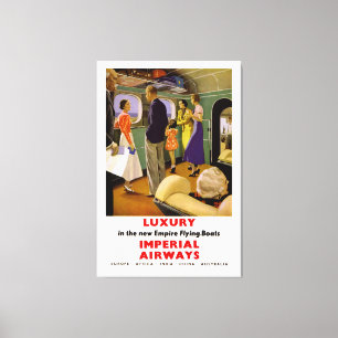 Luxus in den neuen Kaiserfliegern - XL Leinwanddruck