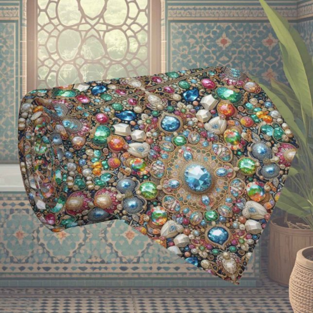 Luxus-Indisch-Designer-Teppich | Faux-Silk-Halstuc Krawatte (Von Creator hochgeladen)