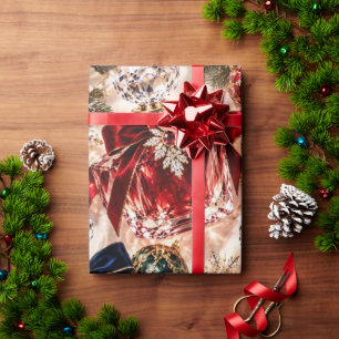 Luxus-Juwel-Duft Weihnachten Geschenkpapier