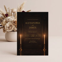 Luxus-Kerzenlicht Romantische Hochzeit