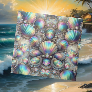 Luxus-Küsten-Dekor   Diamanten und Muscheln Fliese
