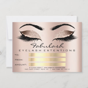 Luxus Lashes Skin Makeup Artist Geschenk