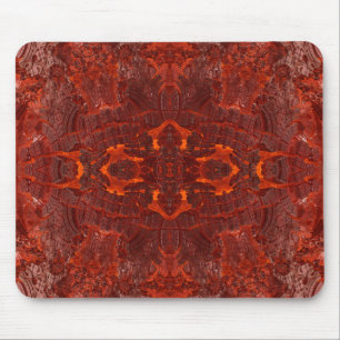 Luxus-Leder texturiert goldbraunes Muster Mousepad