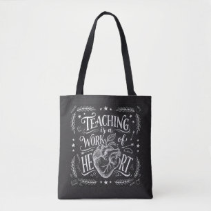 Luxus-Lehrer-Tasche mit All-Over-Print und Herzens