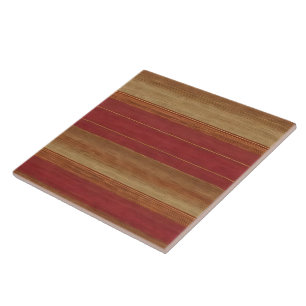 Luxus-Leinen-Trendy-Burgund-Gold-Kollektion Fliese