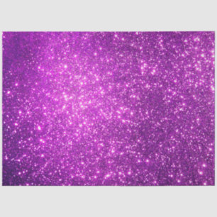 Luxus Lila Gold Glitzer Seidenpapier