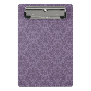 Luxus-Lila-Tapete Mini Klemmbrett