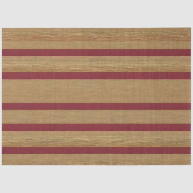 Luxus Linen Moderne Burgundy Gold Collection Seidenpapier (Vorderseite)