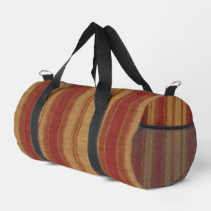 Luxus Linen Popular Burgundy Gold Collection Duffle Bag