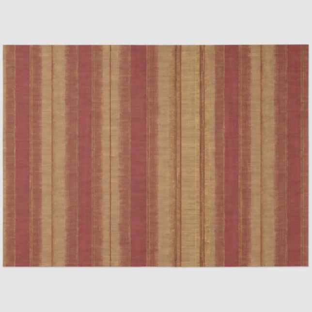 Luxus Linen Popular Burgundy Gold Collection Seidenpapier (Vorderseite)