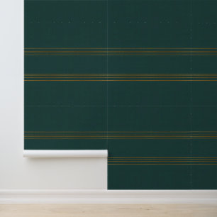 Luxus Linen Popular Green Gold Texture Collection Tapete